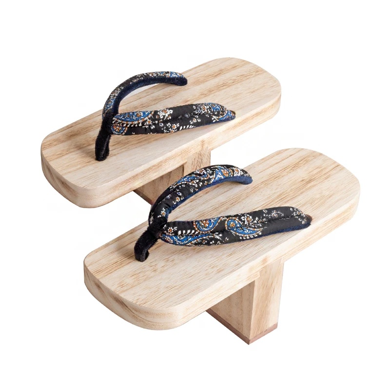 日本の下駄サンダル男性女性伝統的な木製下駄コスプレ衣装靴着物 - Geta Wooden Sandal のレビューと価格
