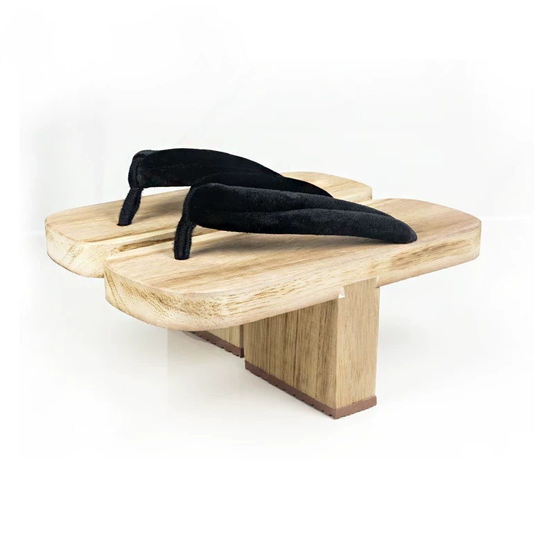 日本の下駄サンダル男性女性伝統的な木製下駄コスプレ衣装靴着物 - Geta Wooden Sandal のレビューと価格