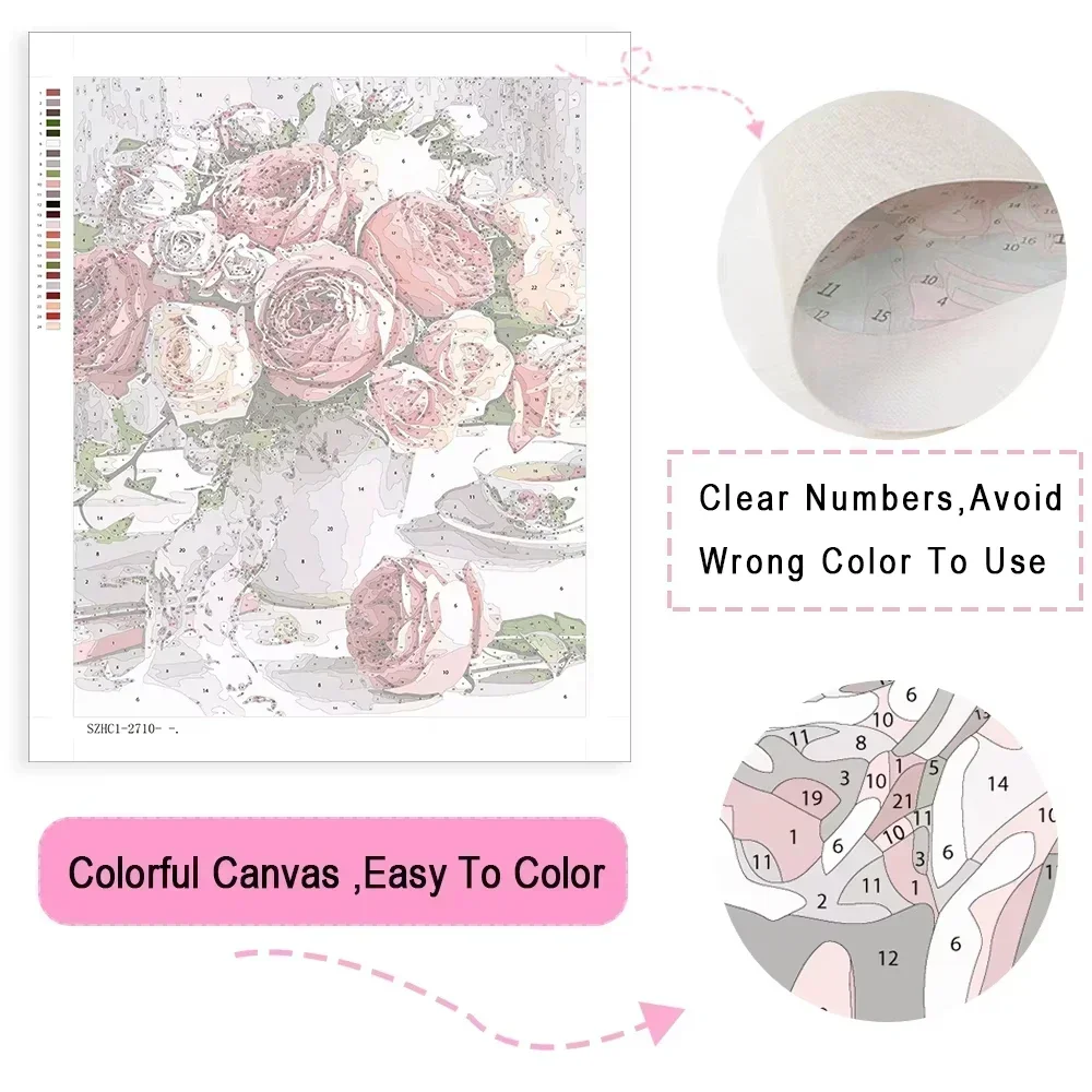 ヴィンテージ和風自然風景デジタル油絵 数字塗り絵 キャンバス - Japanese Lifestyle Gifts のレビューと価格