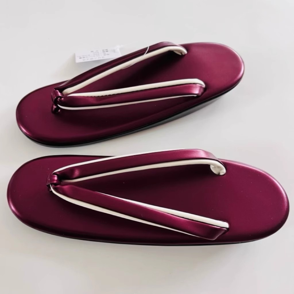 日本人女性下駄サンダル PU ソフトソールコンフォートフリッ - Geta Wooden Sandal のレビューと価格