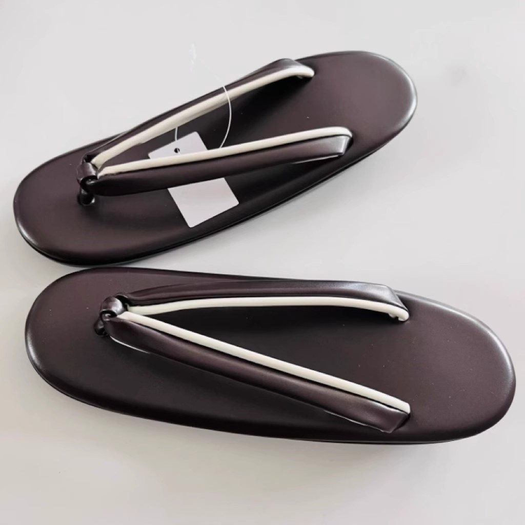 日本人女性下駄サンダル PU ソフトソールコンフォートフリッ - Geta Wooden Sandal のレビューと価格