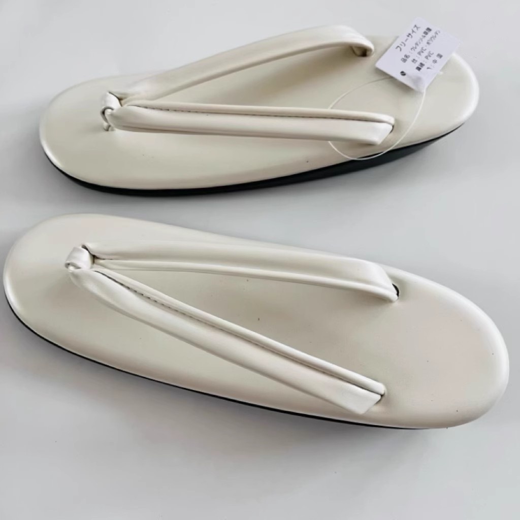 日本人女性下駄サンダル PU ソフトソールコンフォートフリッ - Geta Wooden Sandal のレビューと価格