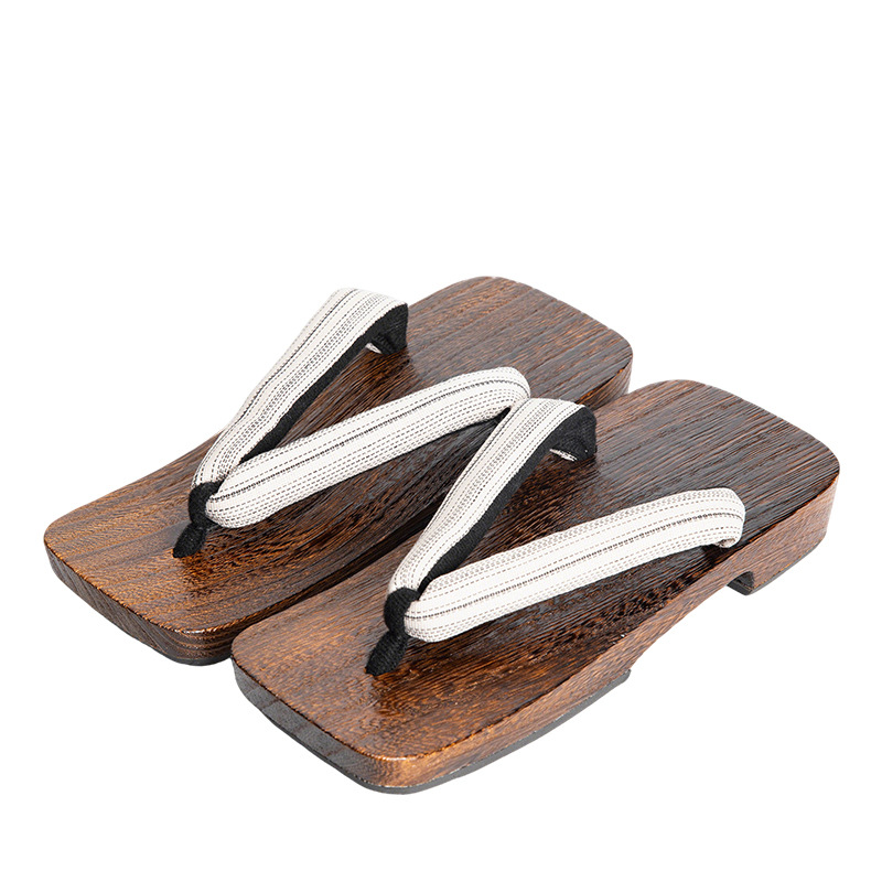 2026年新作 日本製 メンズ木製ゲタサンダル – フラット - Geta Wooden Sandal のレビューと価格