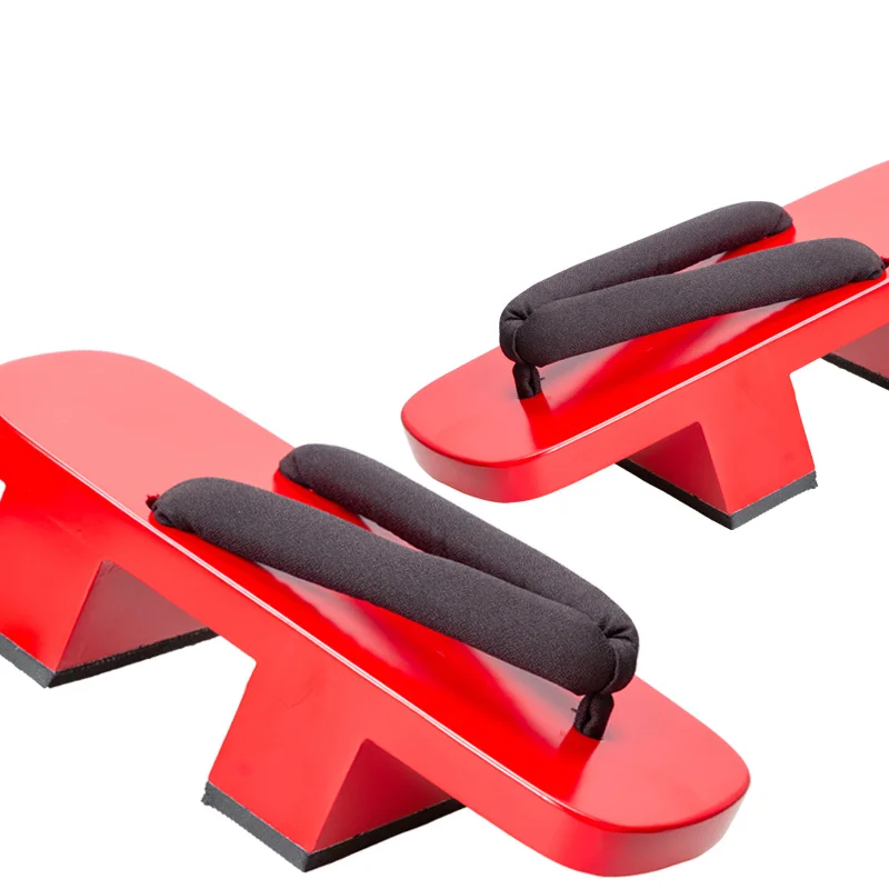 女性用コスプレシューズ 赤塗りハイヒール木製サンダル 日本の - Geta Wooden Sandal のレビューと価格