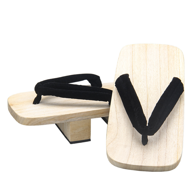 和風木製下駄カジュアルフリップフロップ足袋靴下スリッパサンダ - Geta Wooden Sandal のレビューと価格