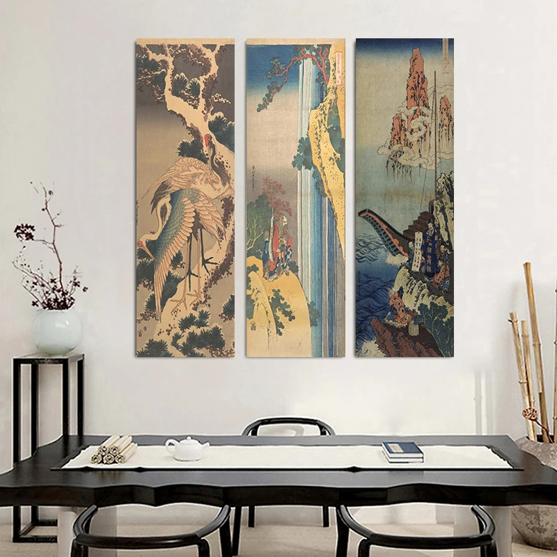 日本の浮世絵装飾絵画ポスターやプリント壁アート写真背景キャン - Japanese Lifestyle Gifts のレビューと価格