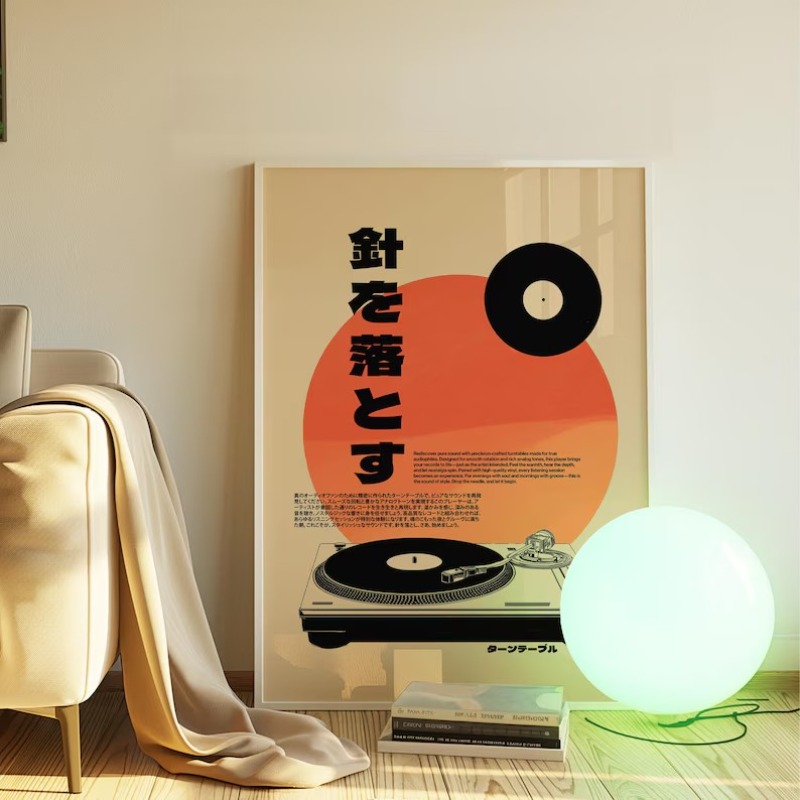 レトロポップ日本富士山塔と鳥居門東京展示ポスターキャンバス絵 - Japanese Lifestyle Gifts のレビューと価格
